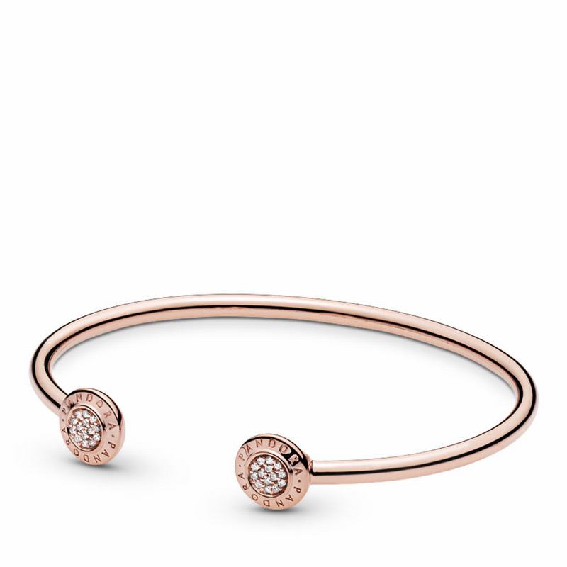 Pandora Rose™ Signature Open Bangle Bracelet Egypt SI1280547